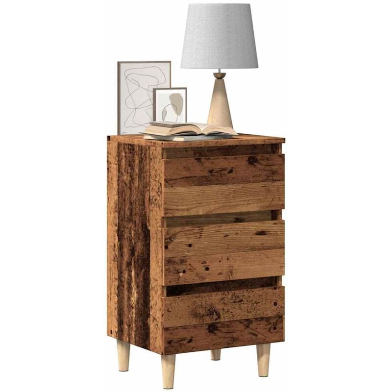 foto del prodotto vidaxl comodino legno vecchio 40x35x69 cm in legno multistrato