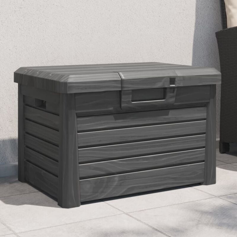 foto del prodotto vidaxl contenitore cuscini antracite 73x50,5x46,5 cm in polipropilene