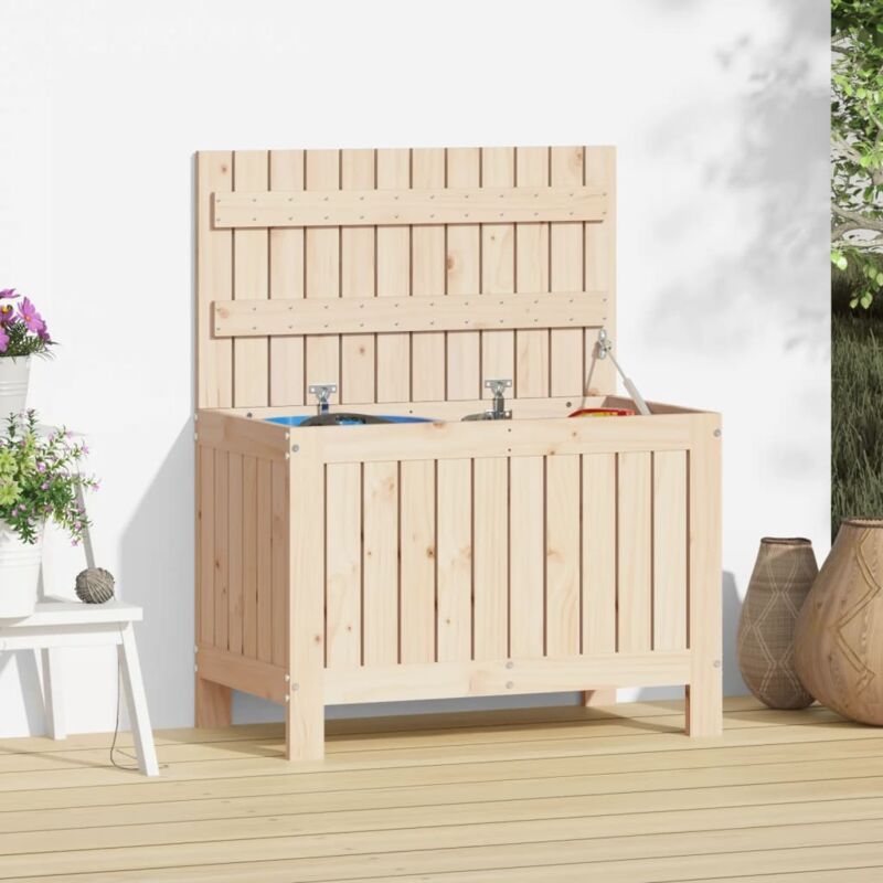 foto del prodotto vidaxl contenitore da giardino 76x42,5x54 cm in legno massello di pino