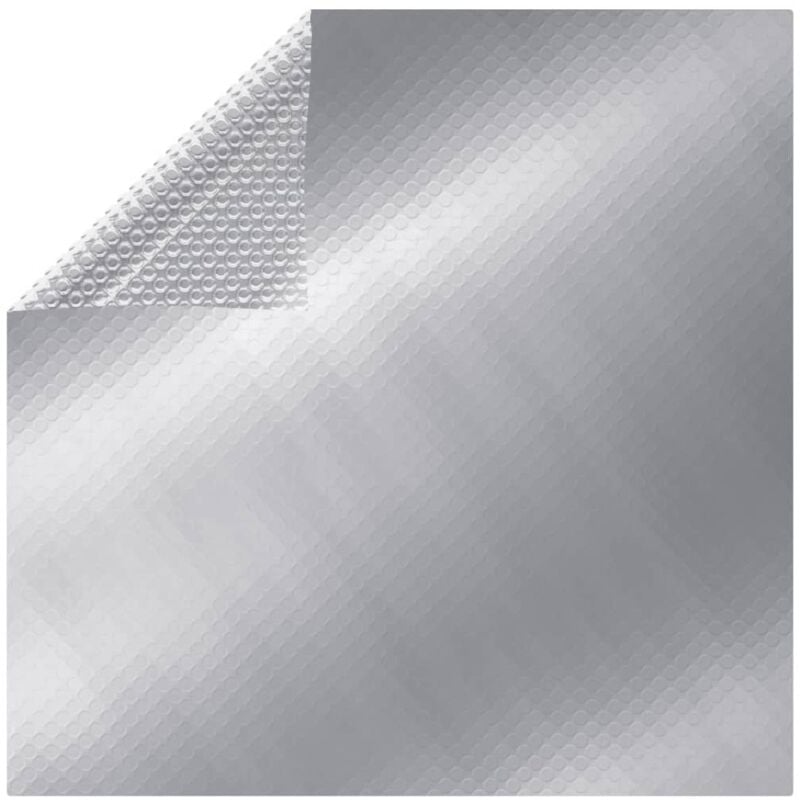 foto del prodotto vidaxl copertura per piscina argento 450x220 cm pe
