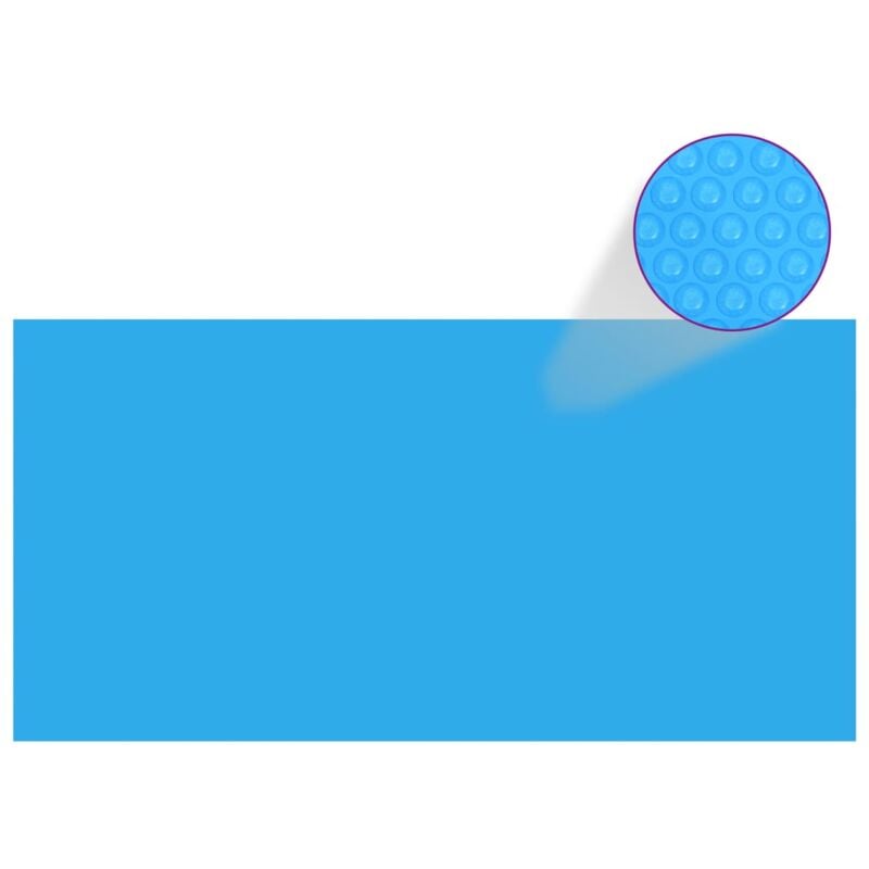 foto del prodotto vidaxl copertura per piscina blu 600x300 cm pe