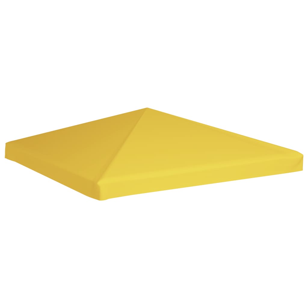 foto del prodotto vidaxl copertura superiore per gazebo 270 g m 3x3 m gialla