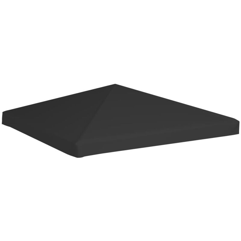 foto del prodotto vidaxl copertura superiore per gazebo 270 g m 3x3 m nera