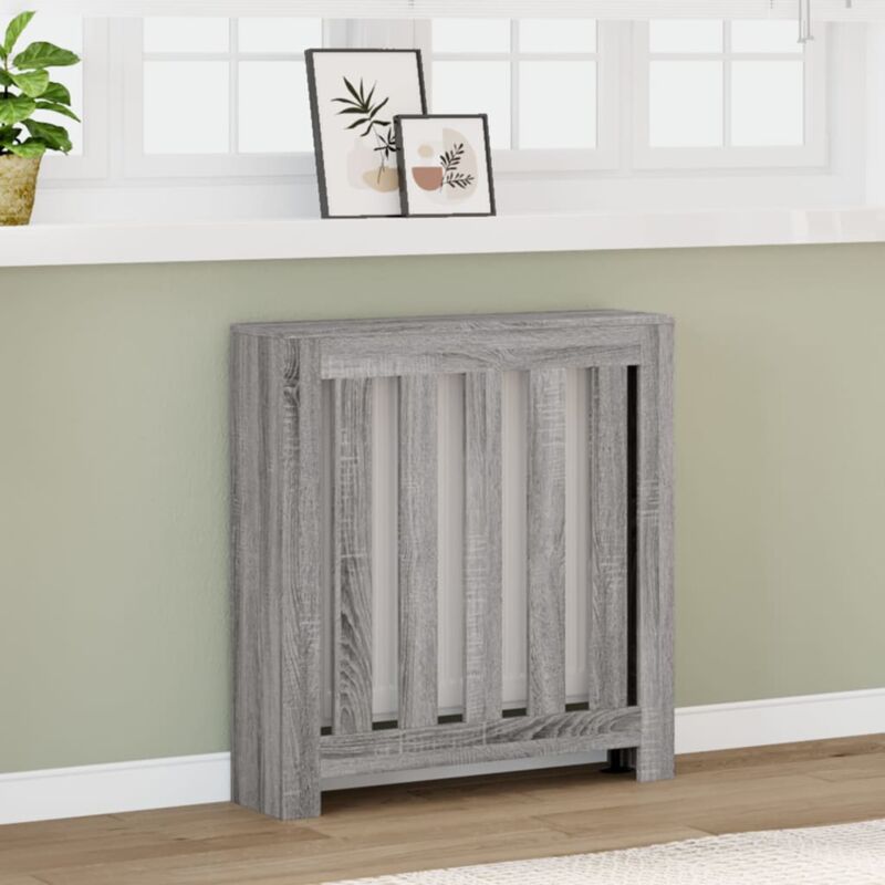 foto del prodotto vidaxl copertura termosifone grigio sonoma 78x20x82 legno multistrato