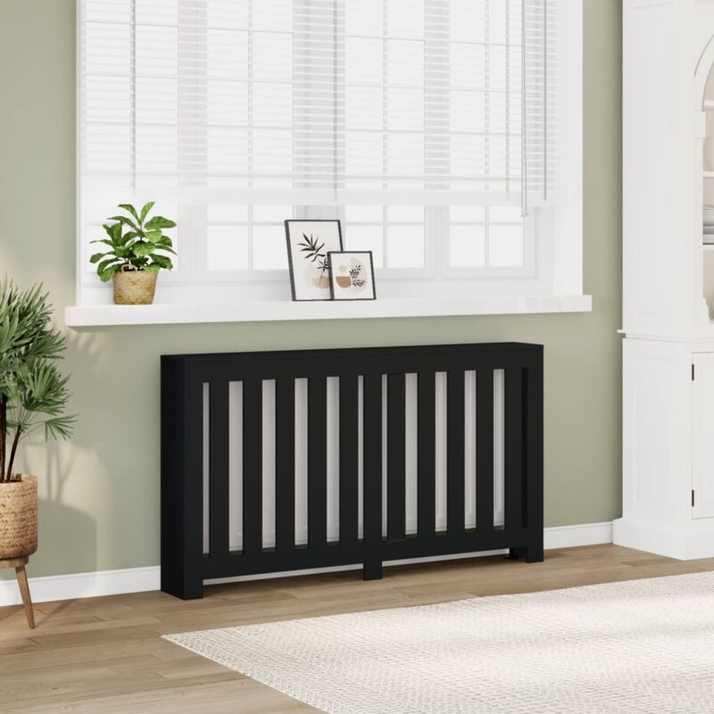 foto del prodotto vidaxl copertura termosifone nera 149x20x82 cm legno multistrato