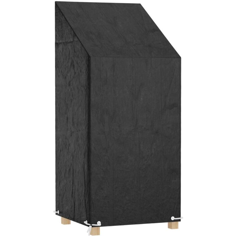 foto del prodotto vidaxl copri sedia da giardino 8 occhielli 65x65x110 150cm polietilene