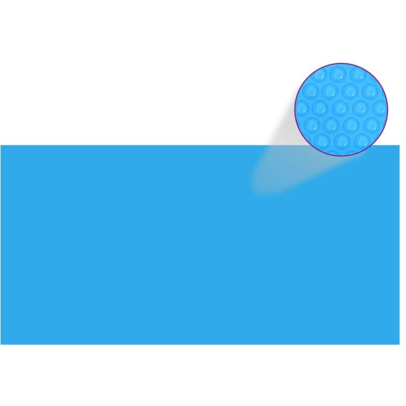 foto del prodotto vidaxl copripiscina rettangolare 1200x600 cm in pe blu 562532