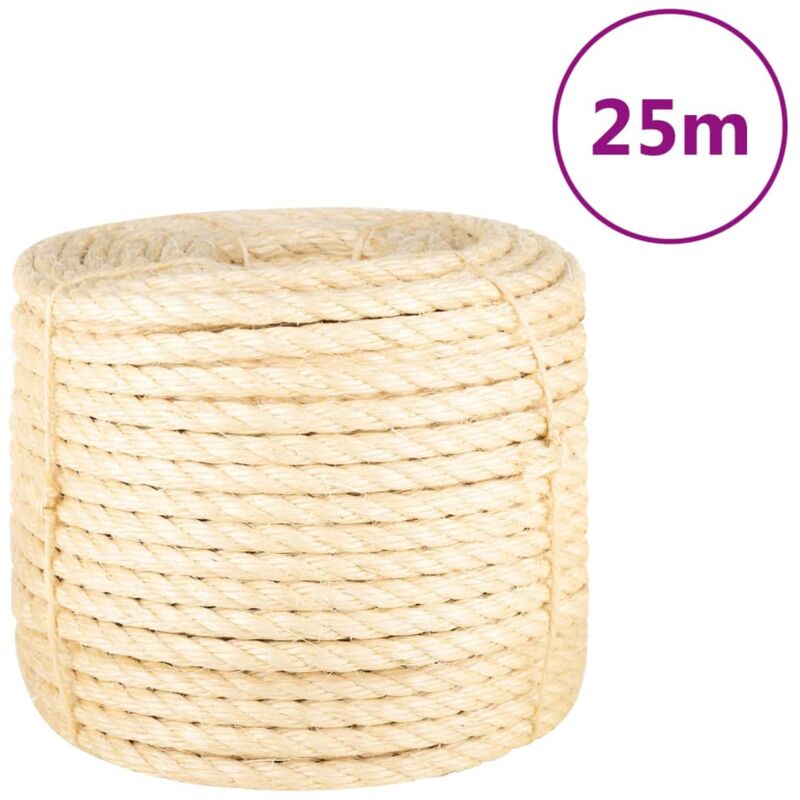 foto del prodotto vidaxl corda in sisal 100 14 mm 25 m