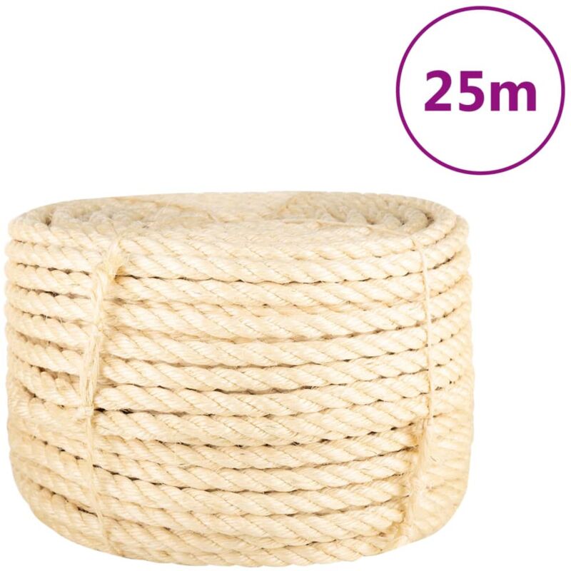 foto del prodotto vidaxl corda in sisal 100 16 mm 25 m