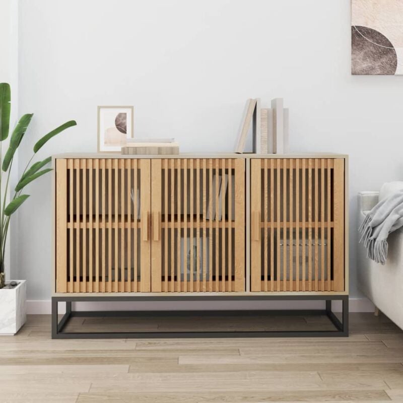 foto del prodotto vidaxl credenza 105x30x65 cm in legno multistrato