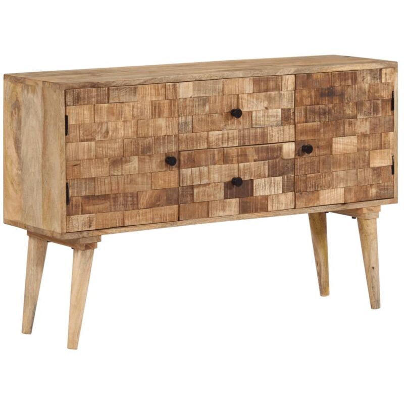 foto del prodotto vidaxl credenza 110x30x70 cm in legno massello di mango