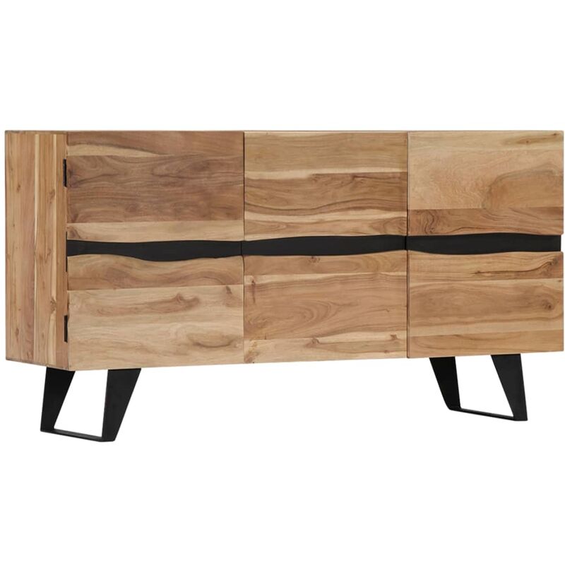 foto del prodotto vidaxl credenza 150x40x79 cm in legno massello di acacia