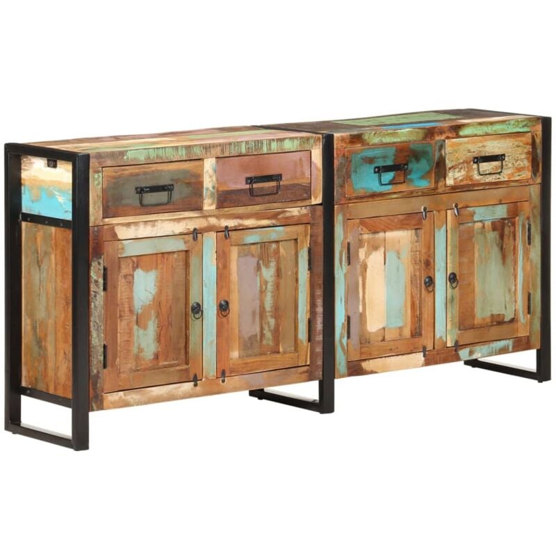 foto del prodotto vidaxl credenza 172x35x80 cm in legno massello di recupero
