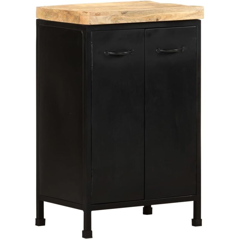 foto del prodotto vidaxl credenza 47x35x76 cm in legno di mango grezzo