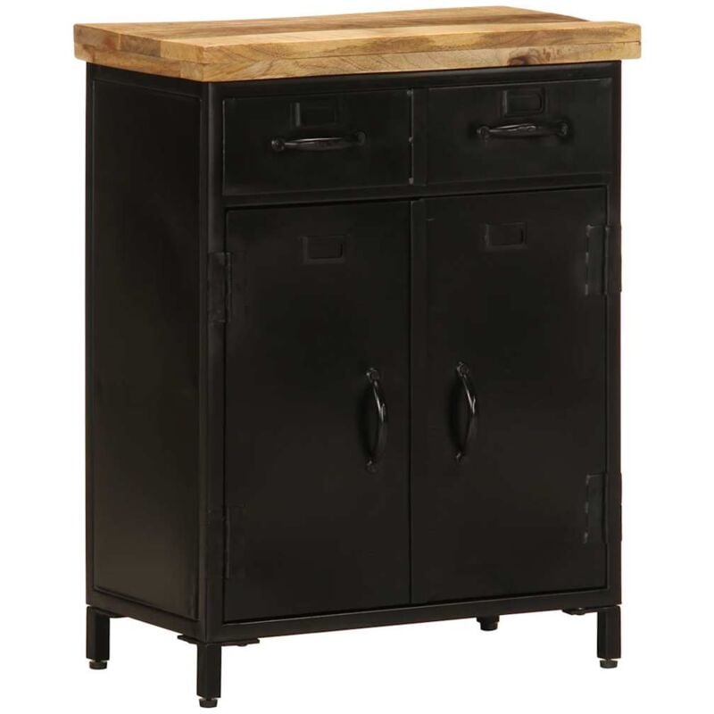 foto del prodotto vidaxl credenza 55x30x71 cm in legno massello di mango