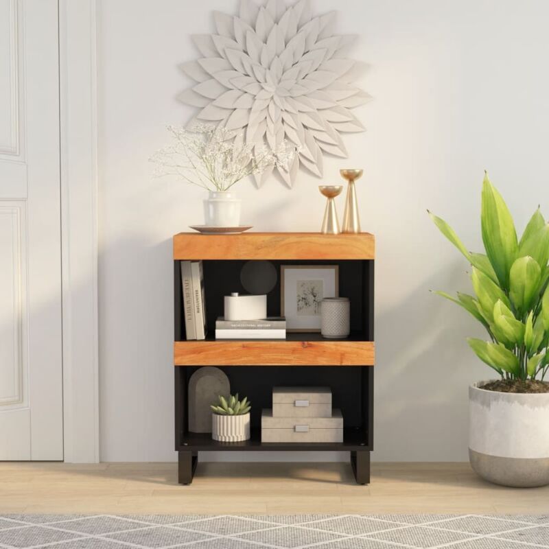 foto del prodotto vidaxl credenza 60x33x75 cm in legno massello di acacia