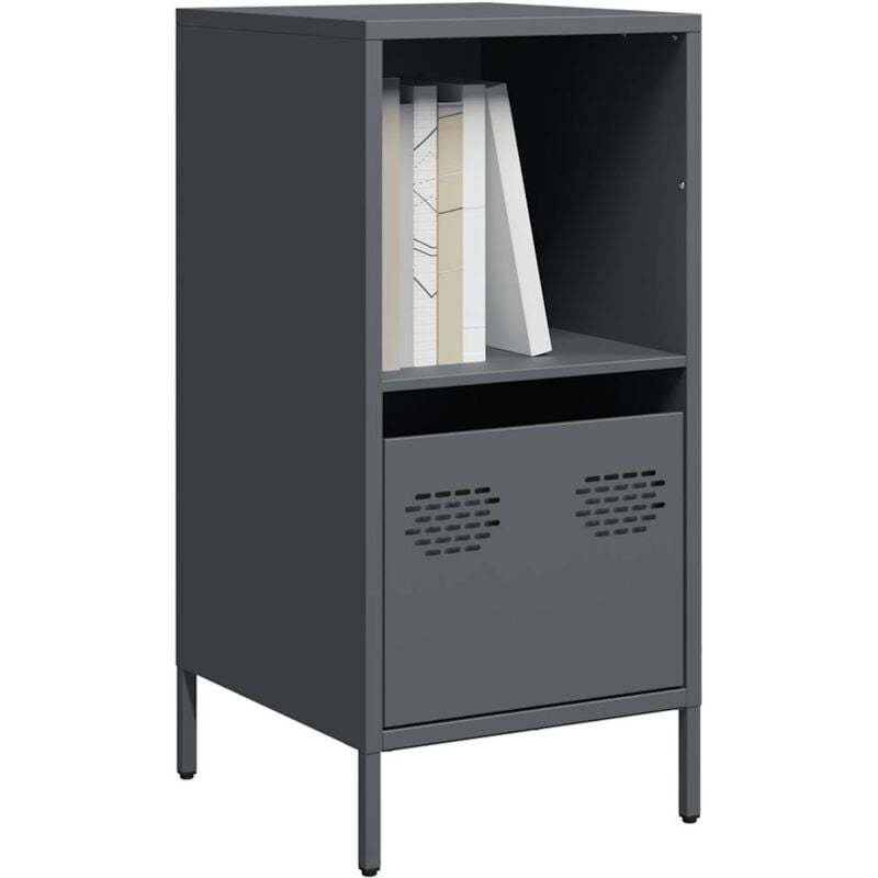 foto del prodotto vidaxl credenza antracite 35x39x73,5 cm in acciaio laminato a freddo