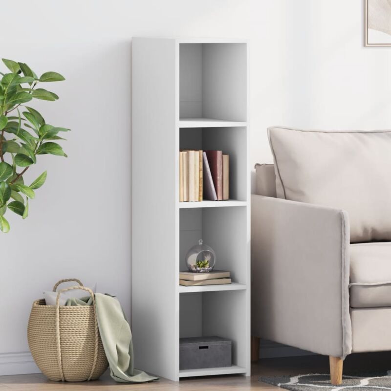 foto del prodotto vidaxl credenza bianca 30x41x124 cm in legno multistrato