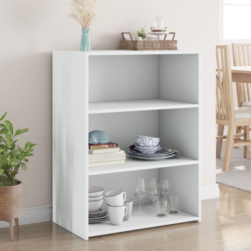 foto del prodotto vidaxl credenza bianca 70x41x93 cm in legno multistrato
