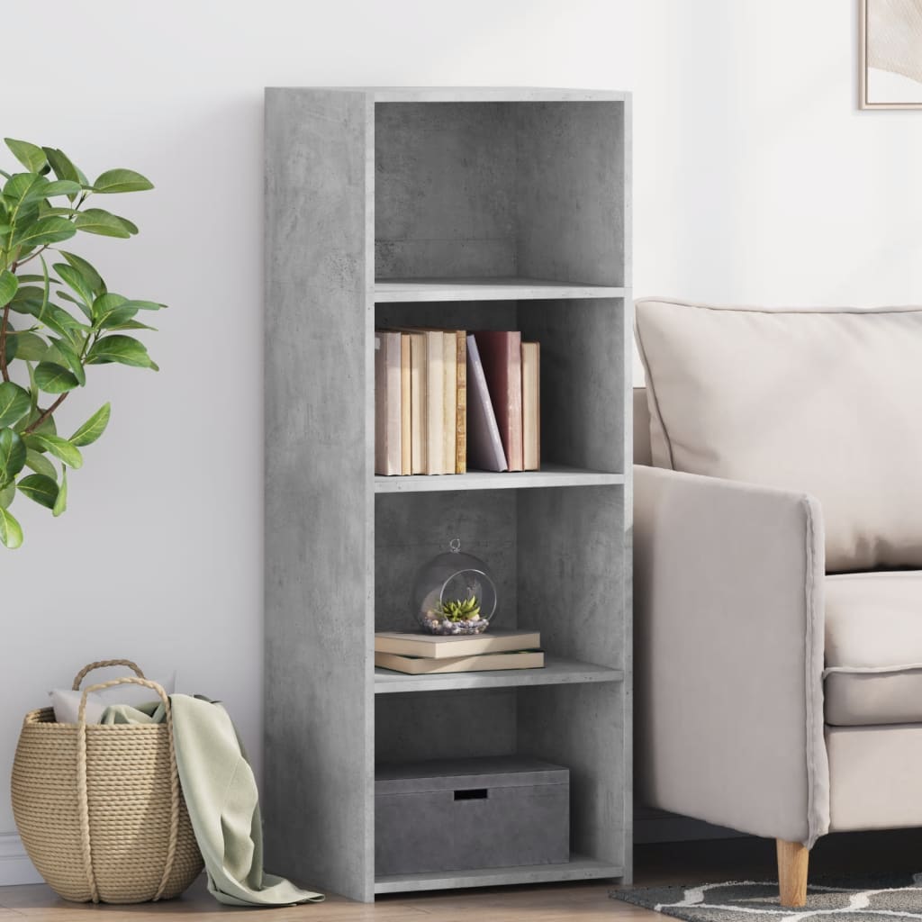 foto del prodotto vidaxl credenza grigio cemento 45x41x124 cm in legno multistrato