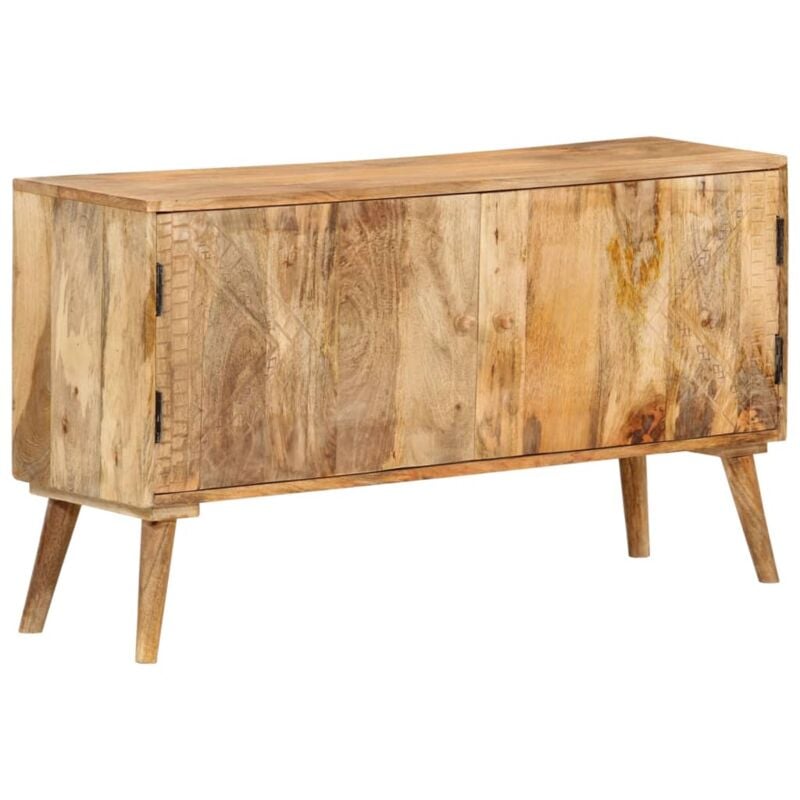 foto del prodotto vidaxl credenza in legno massello di mango 110x30x60 cm