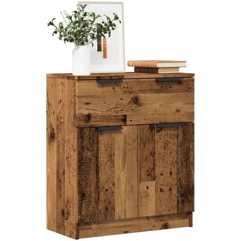 foto del prodotto vidaxl credenza legno antico 60x30x70 cm in truciolato