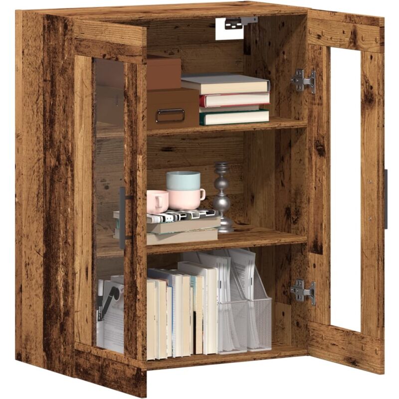 foto del prodotto vidaxl credenza legno antico 69,5x34x90 cm in legno multistrato