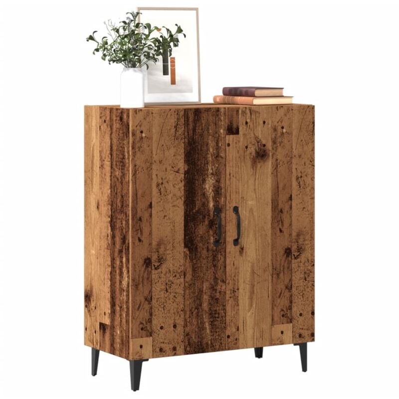 foto del prodotto vidaxl credenza legno antico 70x34x90 cm in truciolato