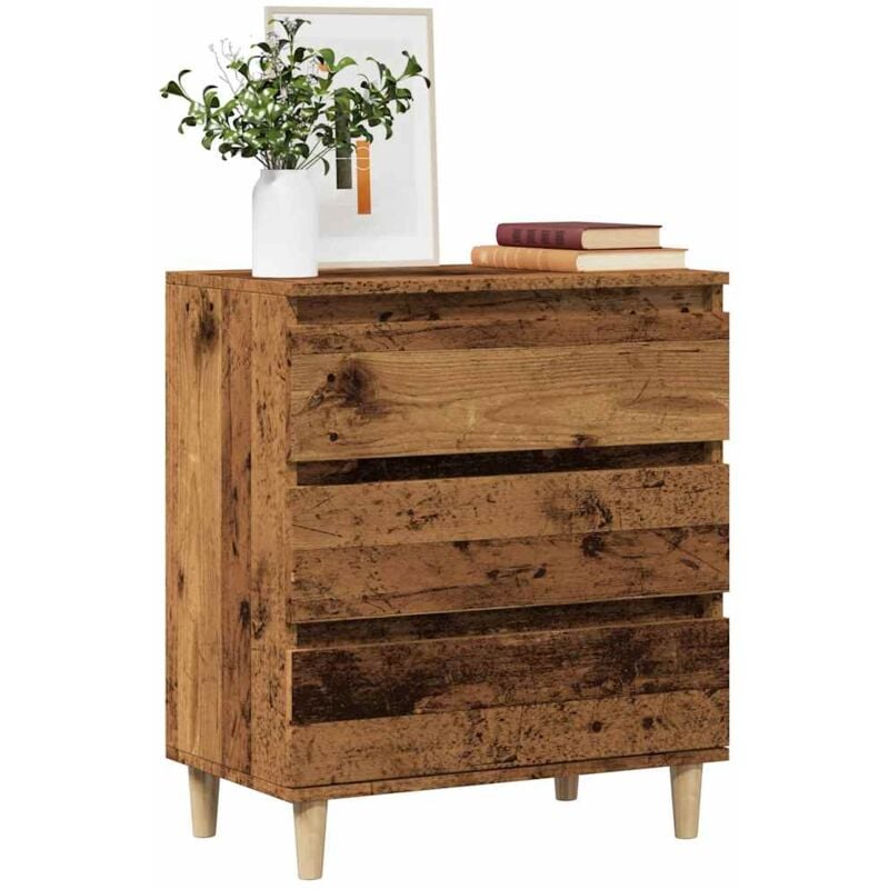 foto del prodotto vidaxl credenza legno vecchio 60x35x70 cm in legno multistrato