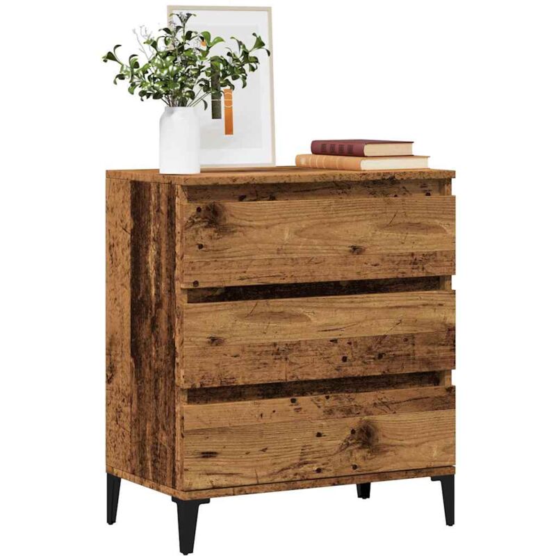 foto del prodotto vidaxl credenza legno vecchio 60x35x70 cm in legno multistrato