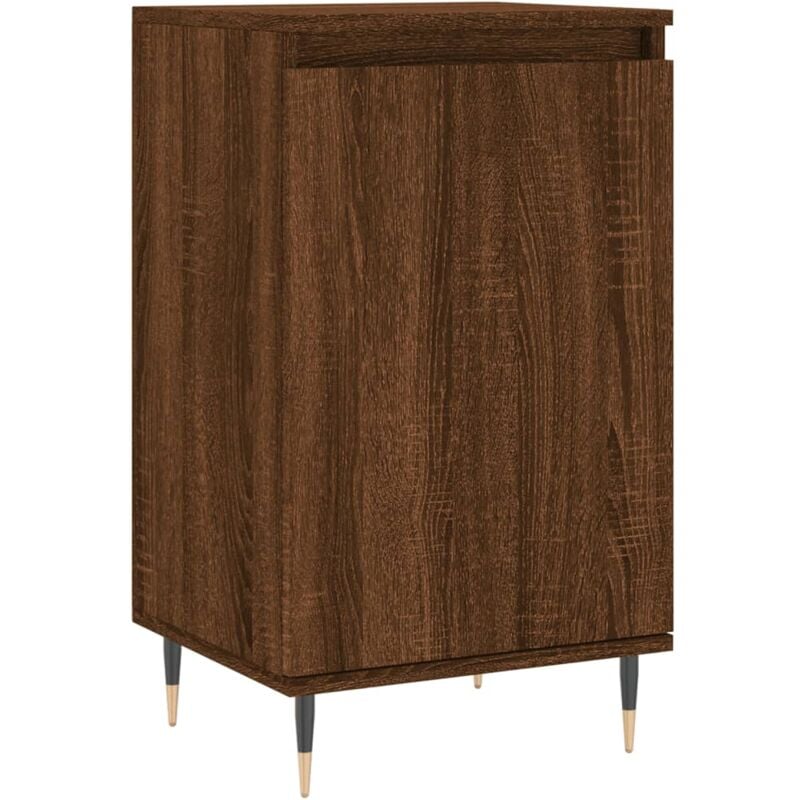 foto del prodotto vidaxl credenza rovere marrone 40x35x70 cm in legno multistrato