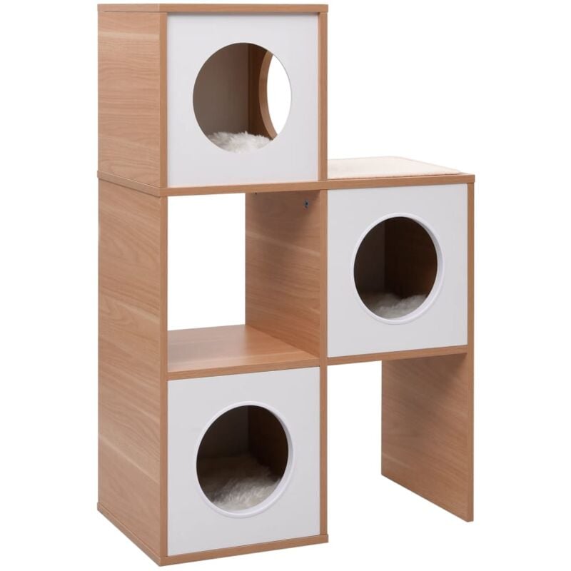 foto del prodotto vidaxl cuccia per gatti con tappeto tiragraffi in sisal 100 cm 994426