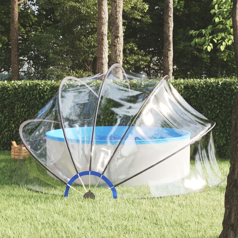 foto del prodotto vidaxl cupola per piscina 440x220 cm