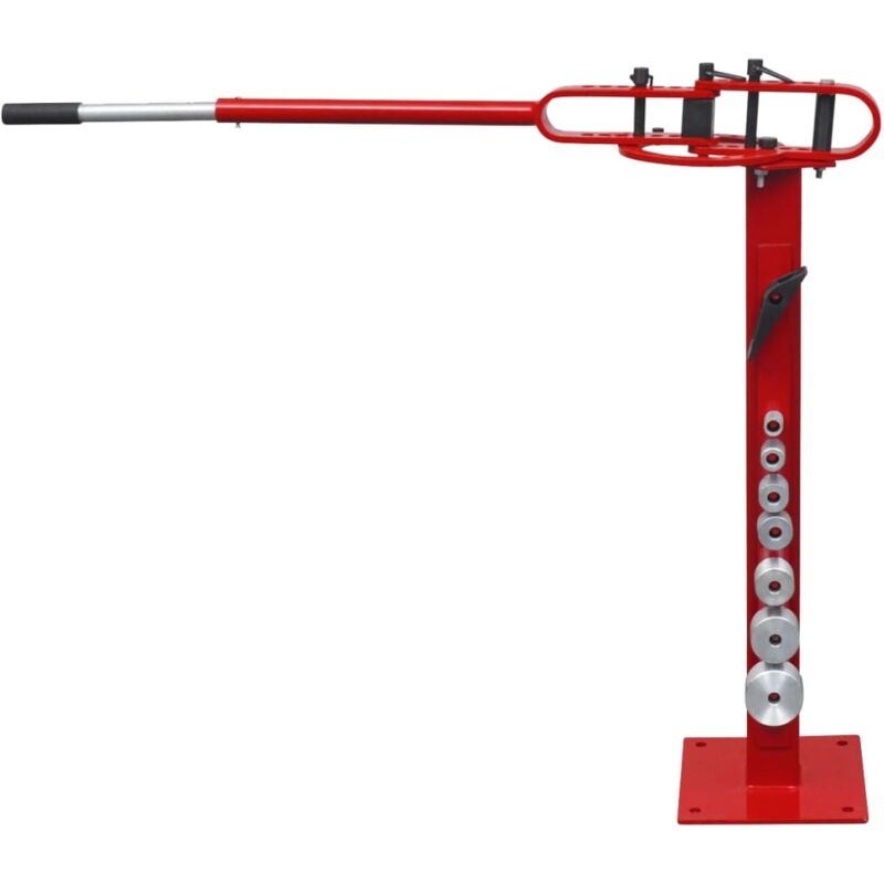 foto del prodotto vidaxl curvatubi manuale universale per tubi d acciaio