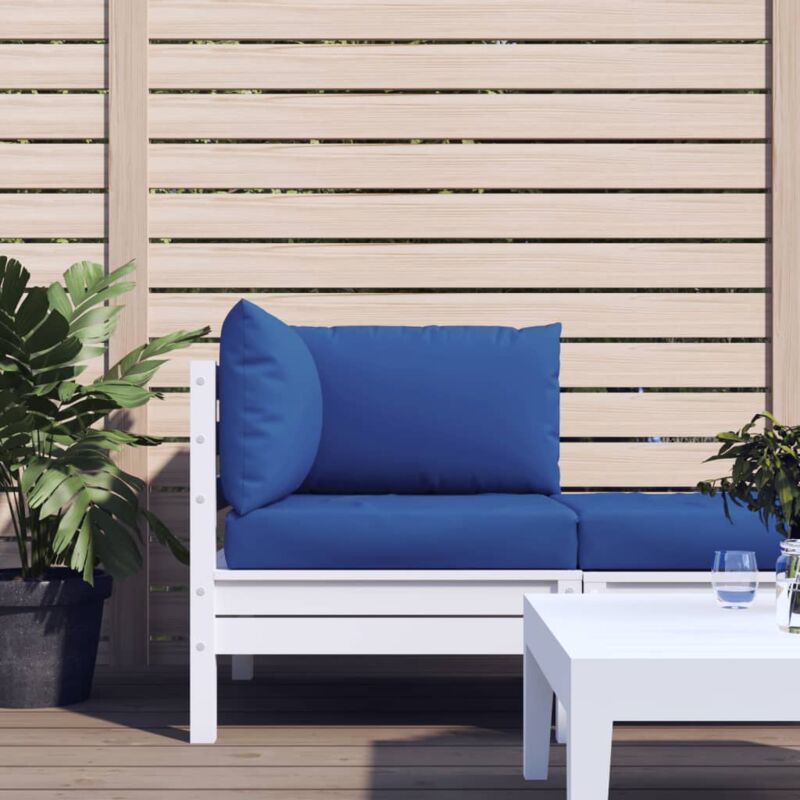 foto del prodotto vidaxl cuscini per pallet 3 pz blu in tessuto oxford