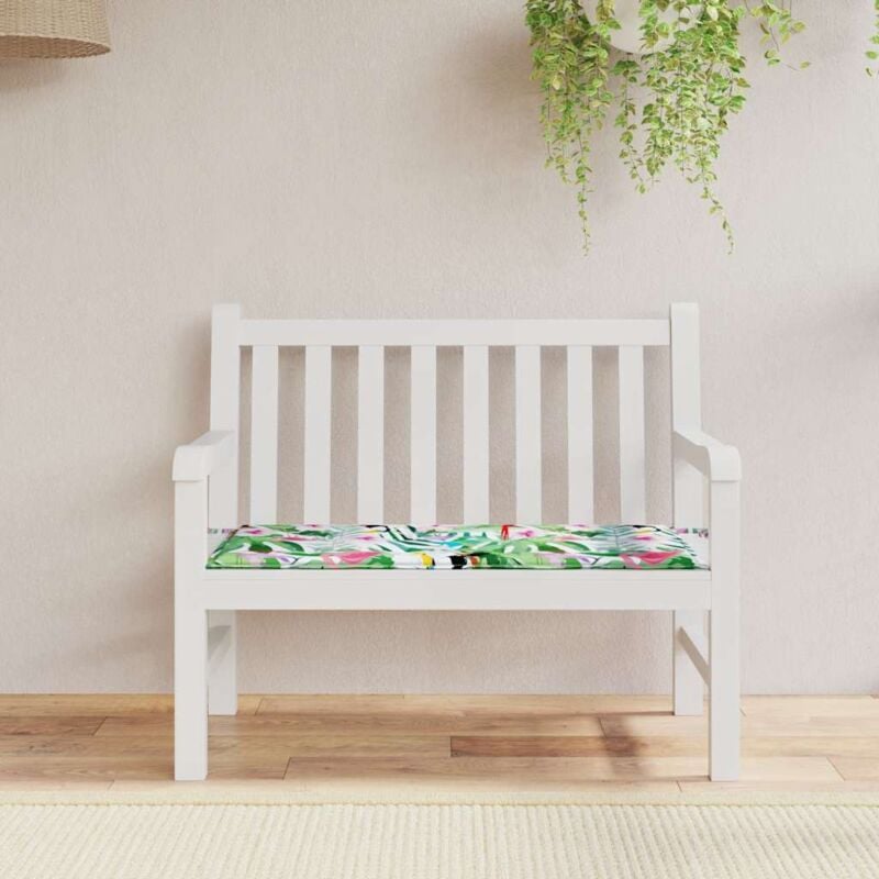 foto del prodotto vidaxl cuscino panca da giardino multicolore 100x50x4cm tessuto oxford