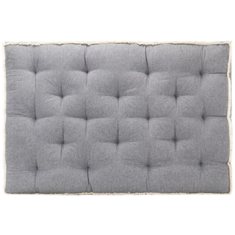 foto del prodotto vidaxl cuscino per divano in pallet antracite 120x80x10 cm