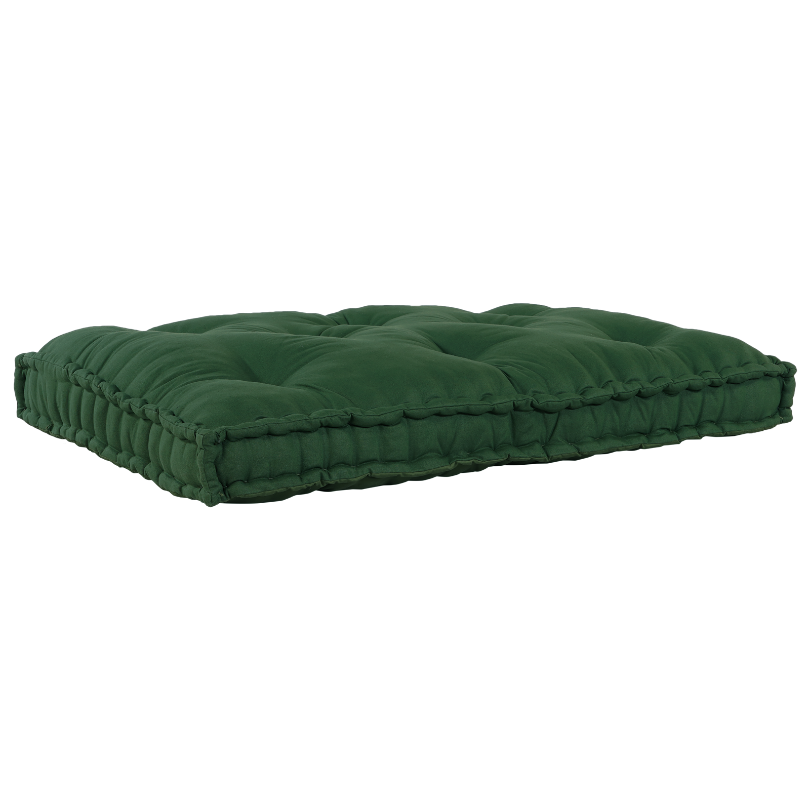 foto del prodotto vidaxl cuscino per divano pallet verde tessuto