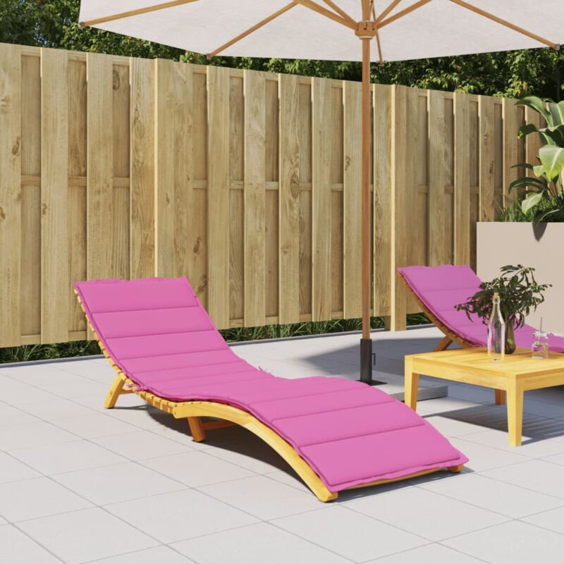 foto del prodotto vidaxl cuscino per lettino rosa in tessuto oxford