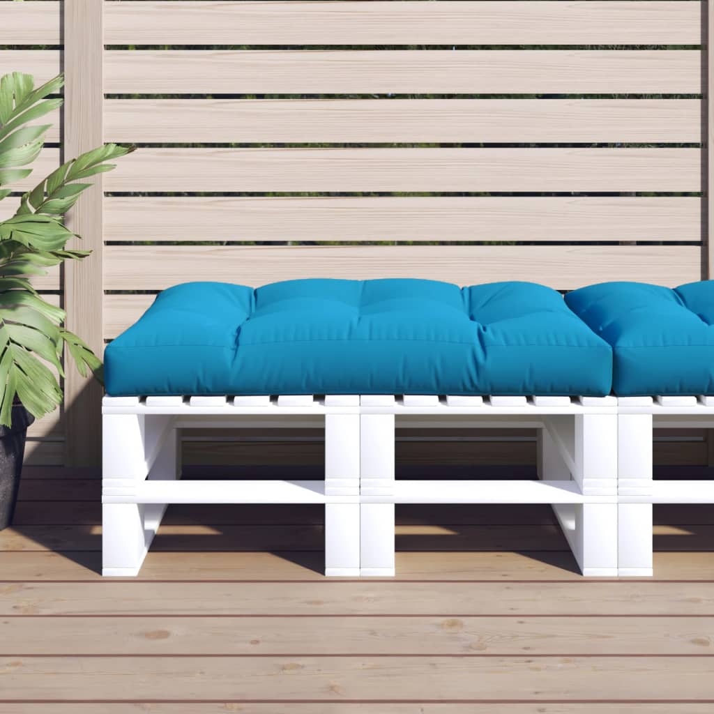 foto del prodotto vidaxl cuscino per pallet blu 120x80x12 cm in tessuto
