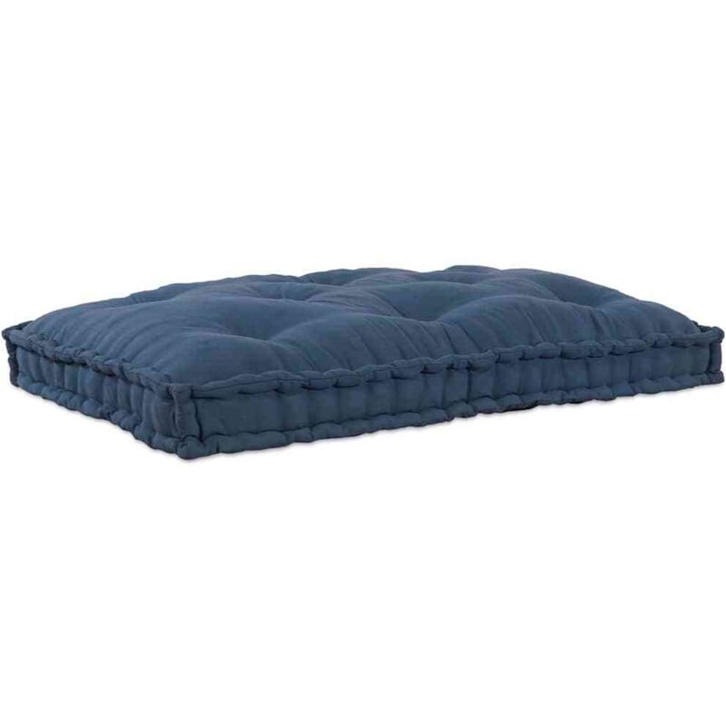 foto del prodotto vidaxl cuscino per pallet indaco 60 x 40 cm poliestere