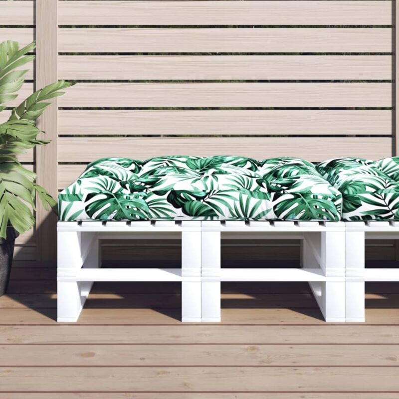 foto del prodotto vidaxl cuscino per pallet verde 120x80x12 cm in tessuto