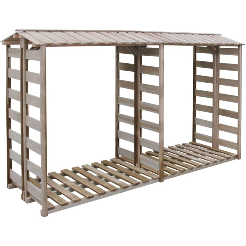 foto del prodotto vidaxl deposito per legname capanno 300x90x176 cm in pino impregnato