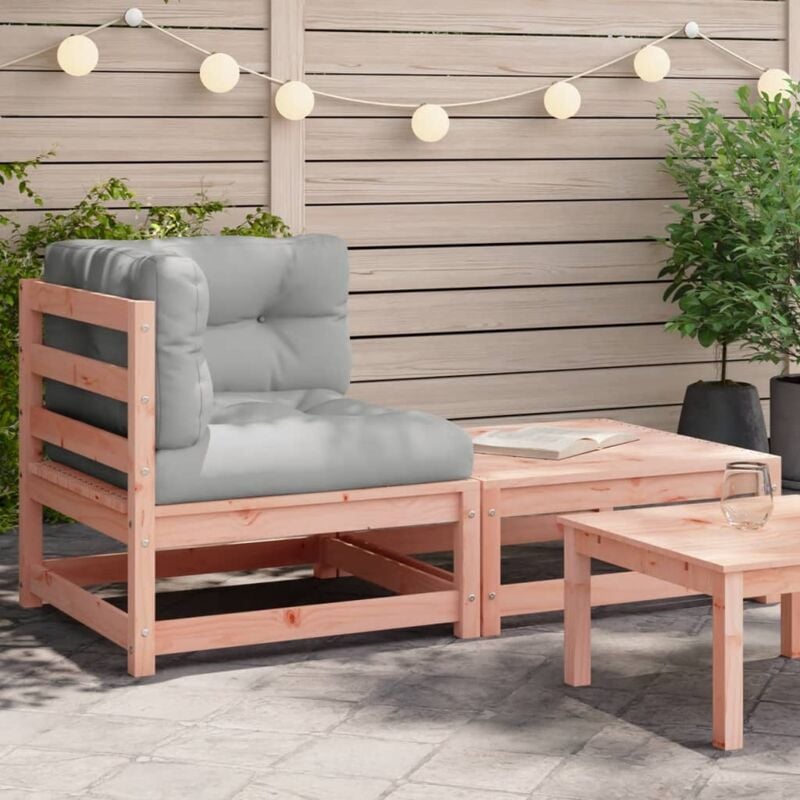 foto del prodotto vidaxl divano angolare da giardino con cuscini e poggiapiedi