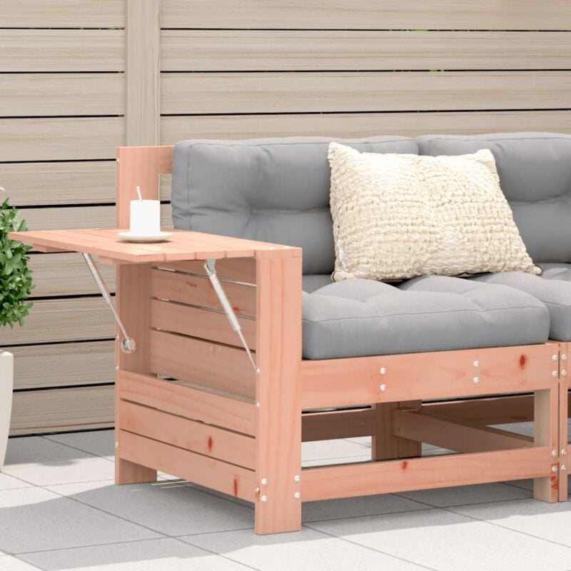 foto del prodotto vidaxl divano da giardino senza braccioli con cuscino massello douglas