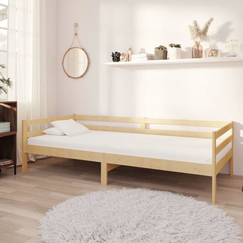 foto del prodotto vidaxl dormeuse in legno massello di pino 90x200 cm