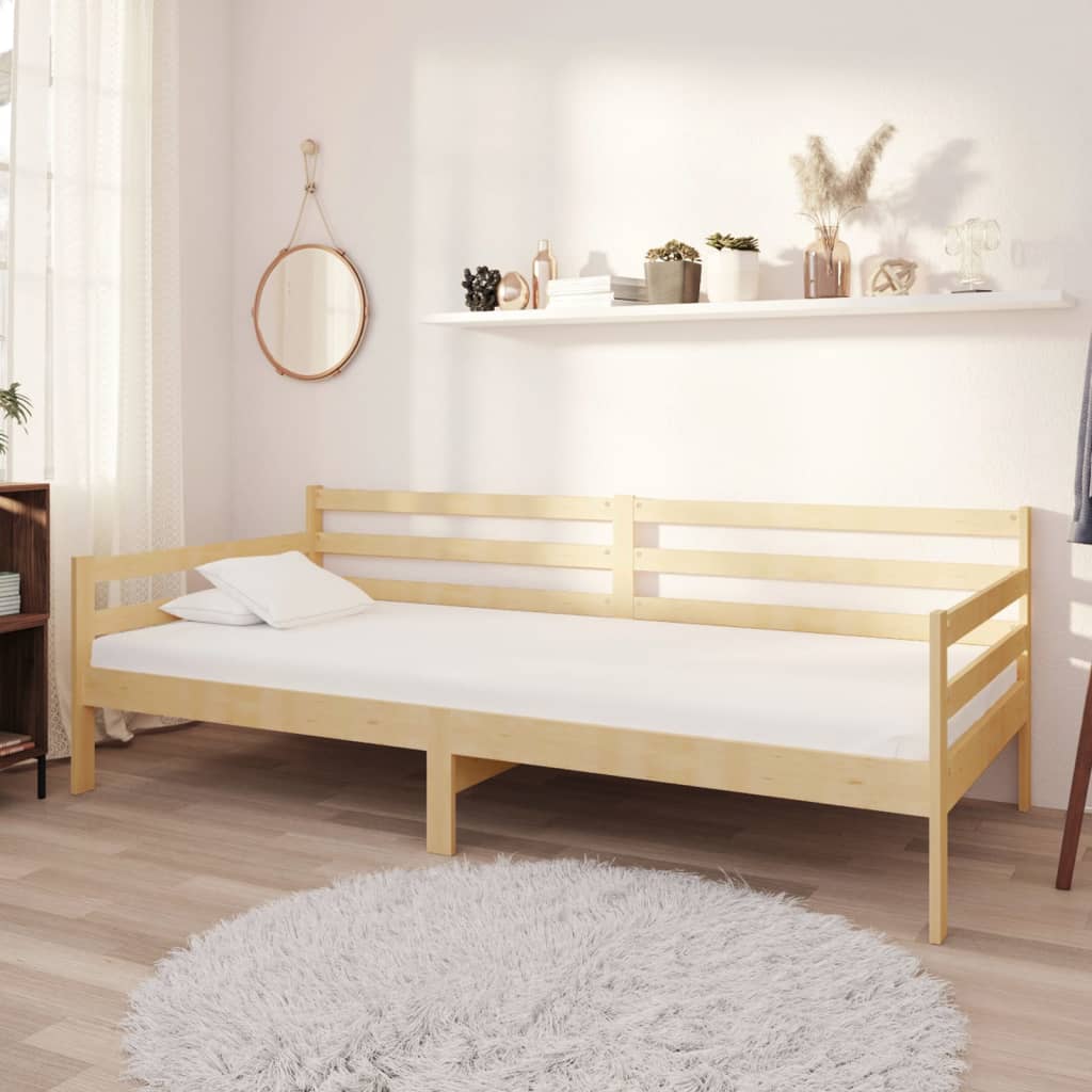 foto del prodotto vidaxl dormeuse in legno massello di pino 90x200 cm