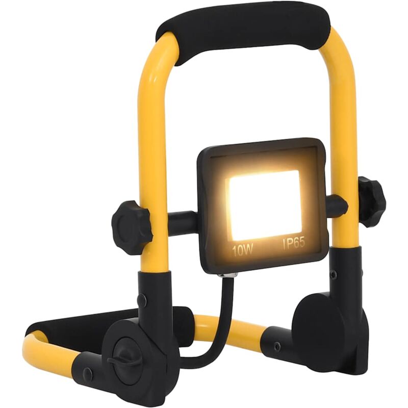 foto del prodotto vidaxl faretto a led con maniglia 10 w