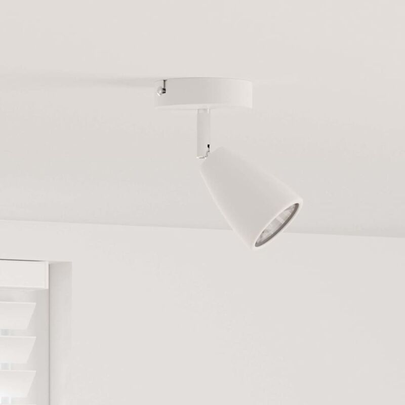 foto del prodotto vidaxl faretto da soffitto 1 via regolabile bianco gu10