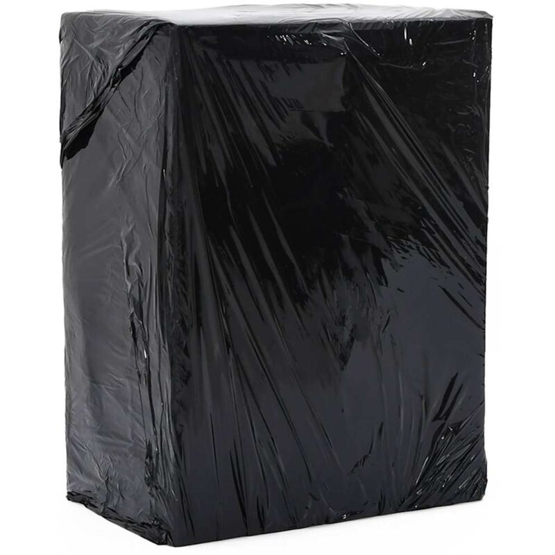 foto del prodotto vidaxl film estensibile 2 pz nero 20 m 50 cm x 300 m